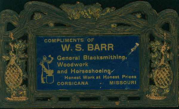 Barr Blacksmith at Corsicana